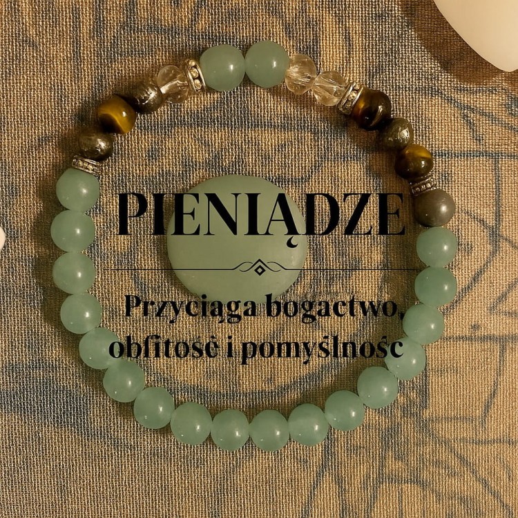 branzoletka zielona Pieniądze.jpg