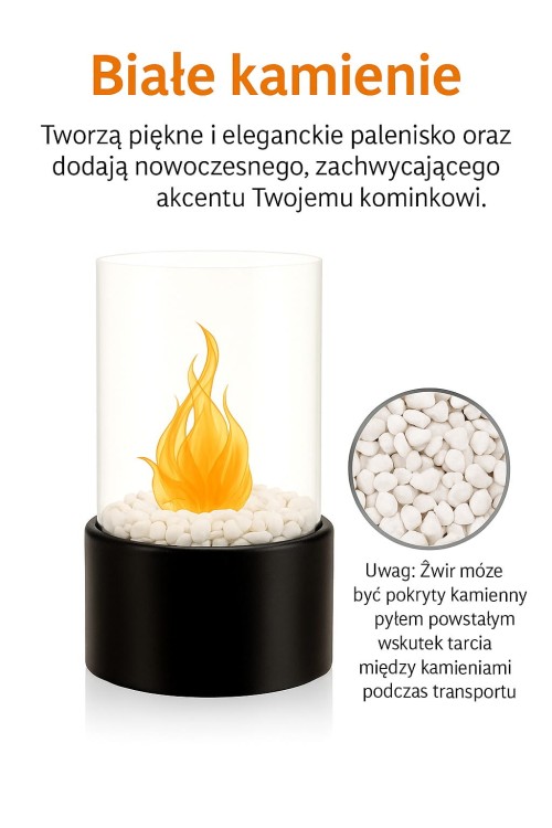 okrągła metal lampa kamienie.jpg