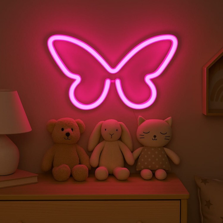 neon motyl pokój dziecinny.jpg